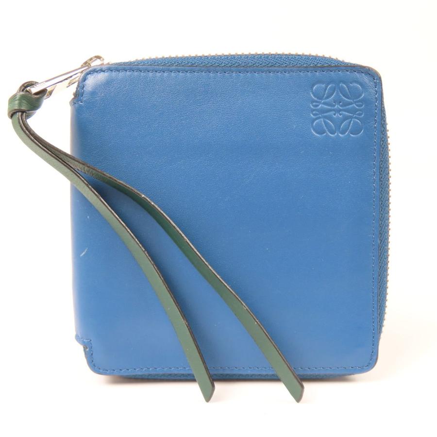 LOEWE（ロエベ） 極美品 レインボー スクエアジップウォレット 
