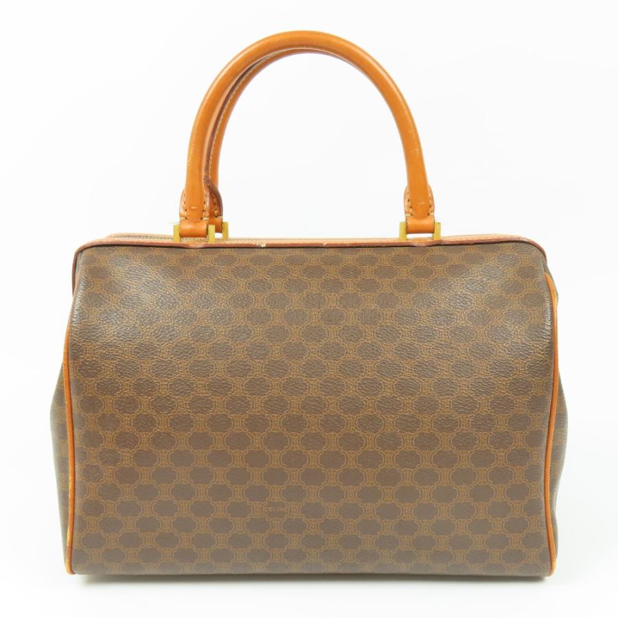 CELINE（セリーヌ） 中極美品 マカダム ミニボストンバッグ 
