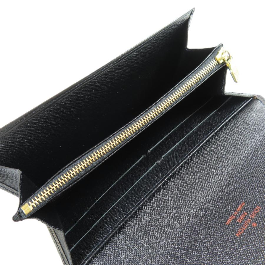 極美品 LOUIS VUITTON ルイヴィトン ポルトフォイユサラ ベタ無 ロングウォレット ヴィンテージ エピ 長財布 レザー ノワール メンズ【中古】 LOUIS VUITTON（ルイ・ヴィトン） 極美品 ポルトフォイユサラ ベタ無