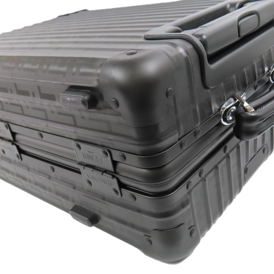 極美　FENDI RIMOWA CLASSIC CABIN S キャリーケース FENDI（フェンディ） 極美品 現行 リモワ RIMOWA コラボ クラシック