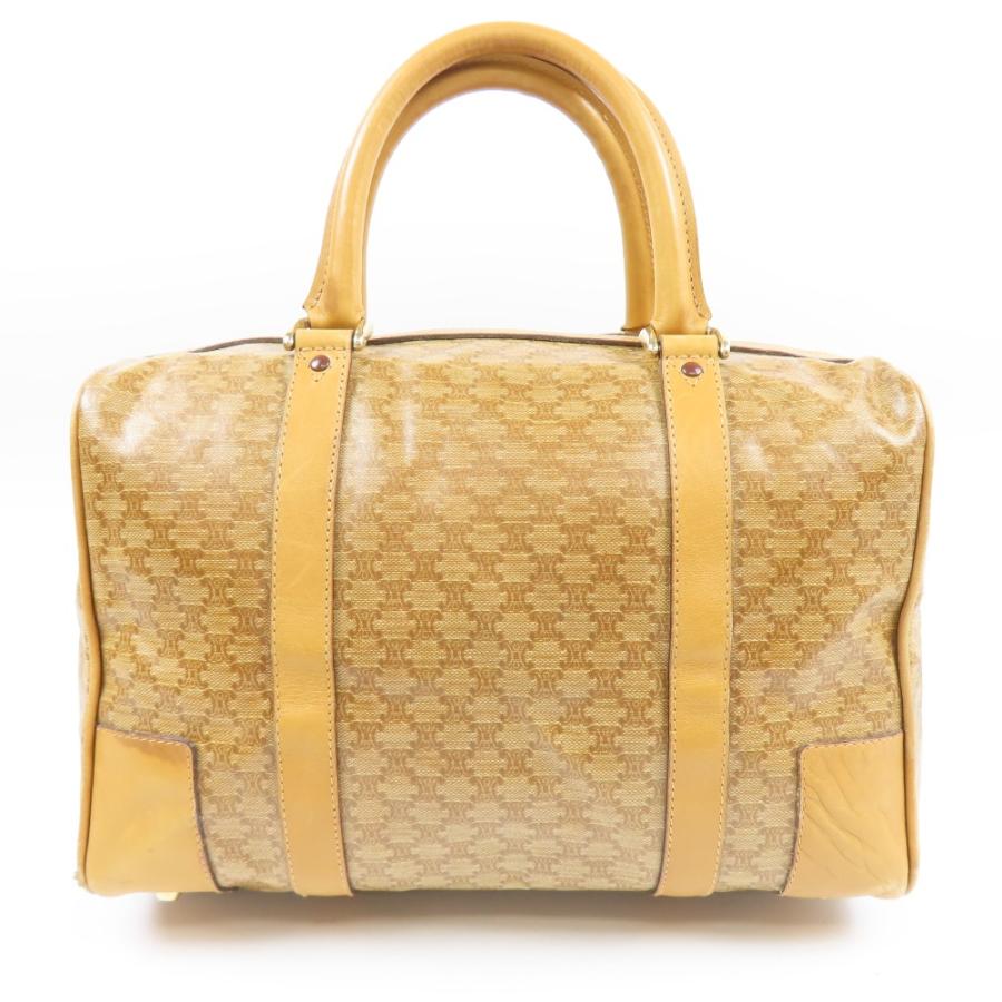CELINE（セリーヌ） 中美品 マカダム 総柄 ミニボストンバッグ 