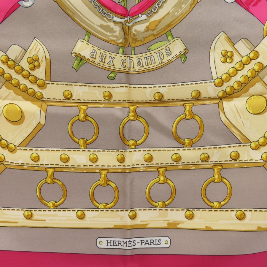 HERMES（エルメス） 極美品 カレ90 aux champs 大判 ヴィンテージ