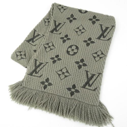 LOUIS VUITTON エシャルプ ロゴマニア マフラー ウール シルク LOUIS VUITTON（ルイ・ヴィトン） エシャルプロゴマニア 防寒具
