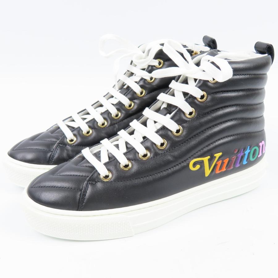 美品　ルイヴィトン　LV ブーツ　35 36 スニーカー　靴　ロゴ　モノグラム 美品ルイヴィトンLV ブーツ35 36 スニーカー靴ロゴモノグラム