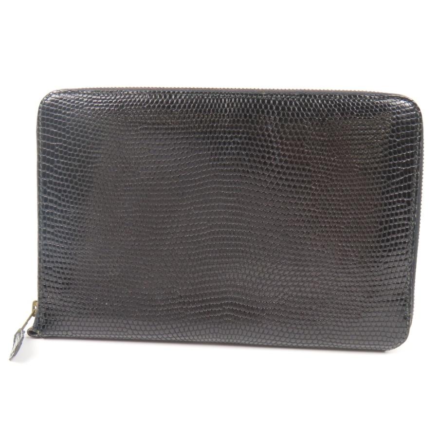 HERMES（エルメス） 美品 チャーリー トラベルケース 蜥蜴