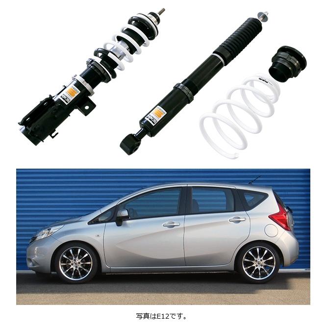 ノート マーチ 車高調 hks ハイパーマックスタイプc 全長式 e12 k13