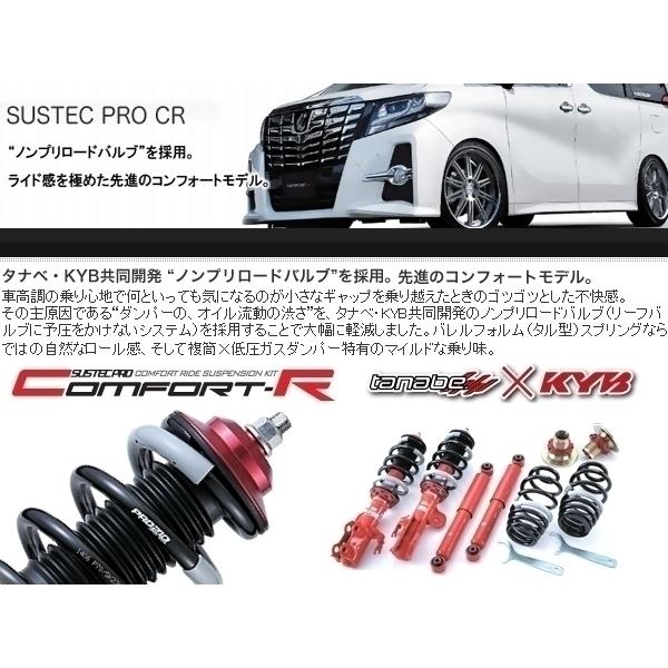 tanabe タナベ (サステックプロ CR) 車高調 (マウントレスキット) シビック FD1 (1.8B)(FF NA H17/9-H22/8)(タイプR装着不可) (CRFD1K)｜hybs22011｜03