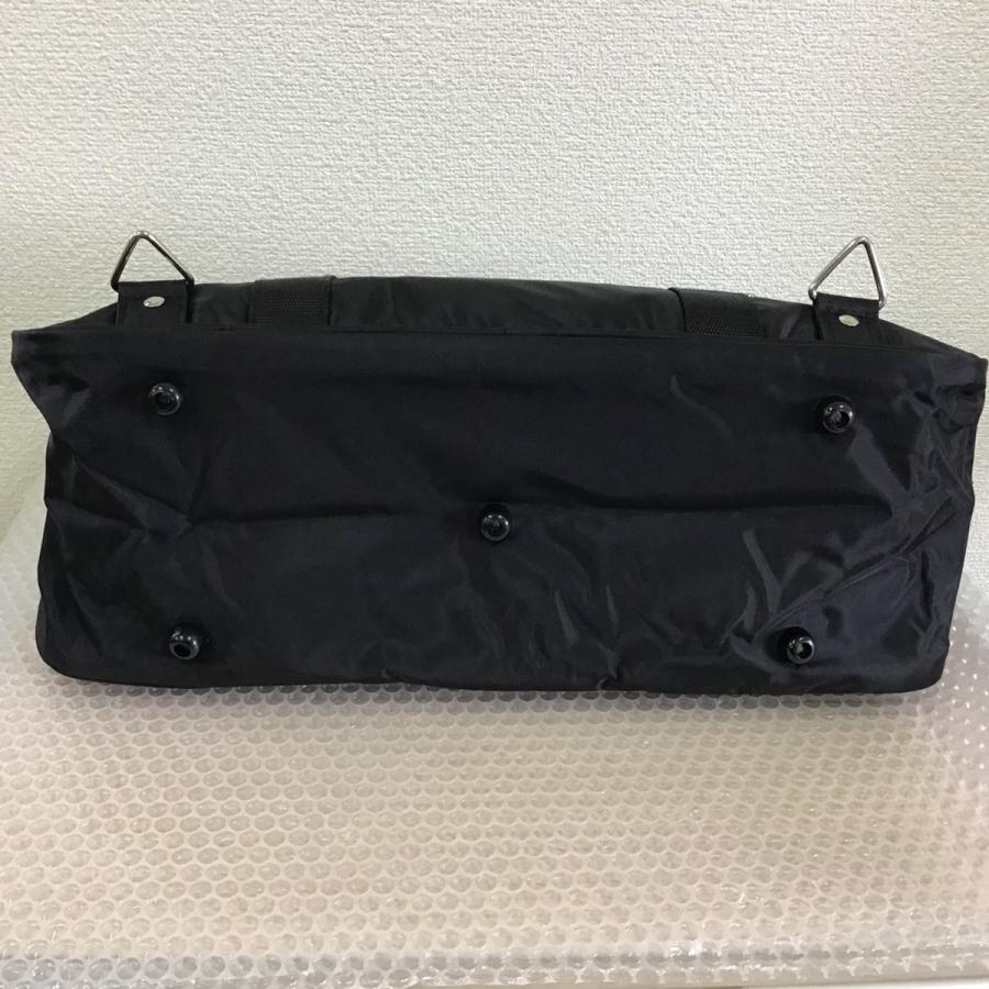 新品) 大阪府 松原第四中学校 スクールバッグ 横長型 3WAY式