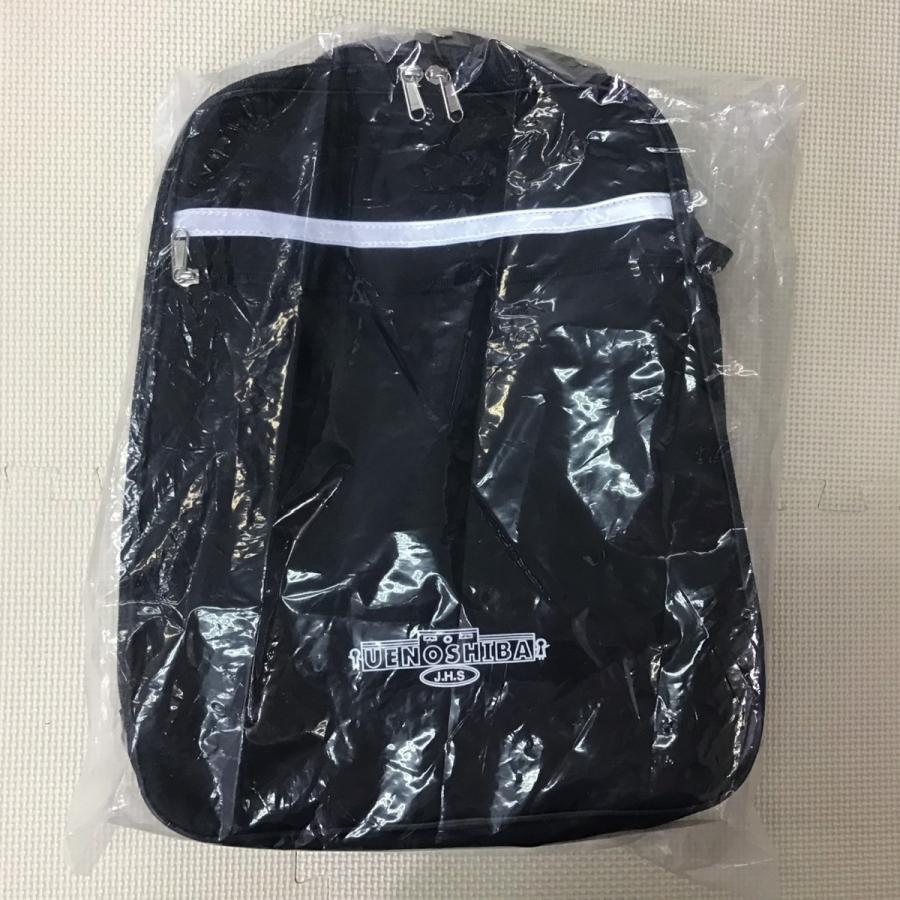 新品) 大阪府 上野芝中学校 スクールバッグ 縦長型 2WAY式 /リュック