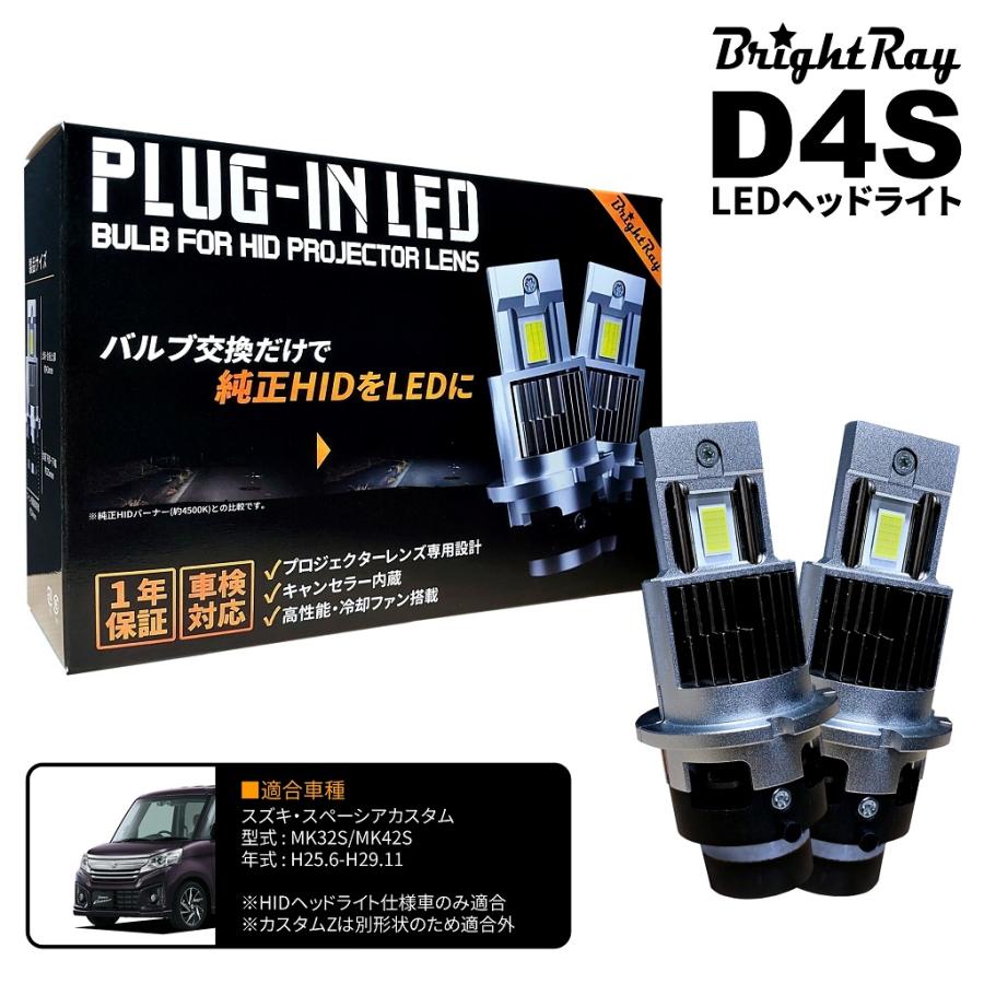 送料無料 1年保証 スズキ スペーシアカスタム MK32S MK42S (H25.6-H29