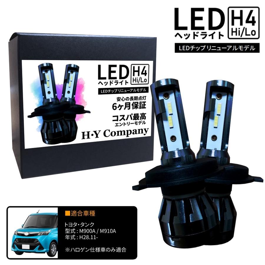 (送料無料)トヨタ　タンク　LEDヘッドライトユニットASSY 左右セット トヨタ タンク M900A M910A LEDヘッドライト H4 Hi/Lo 6000K 8000LM 2