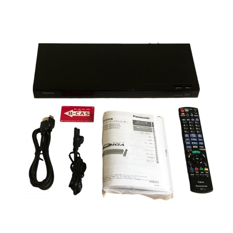 パナソニック 2チューナー ブルーレイレコーダー DMR-BRW510