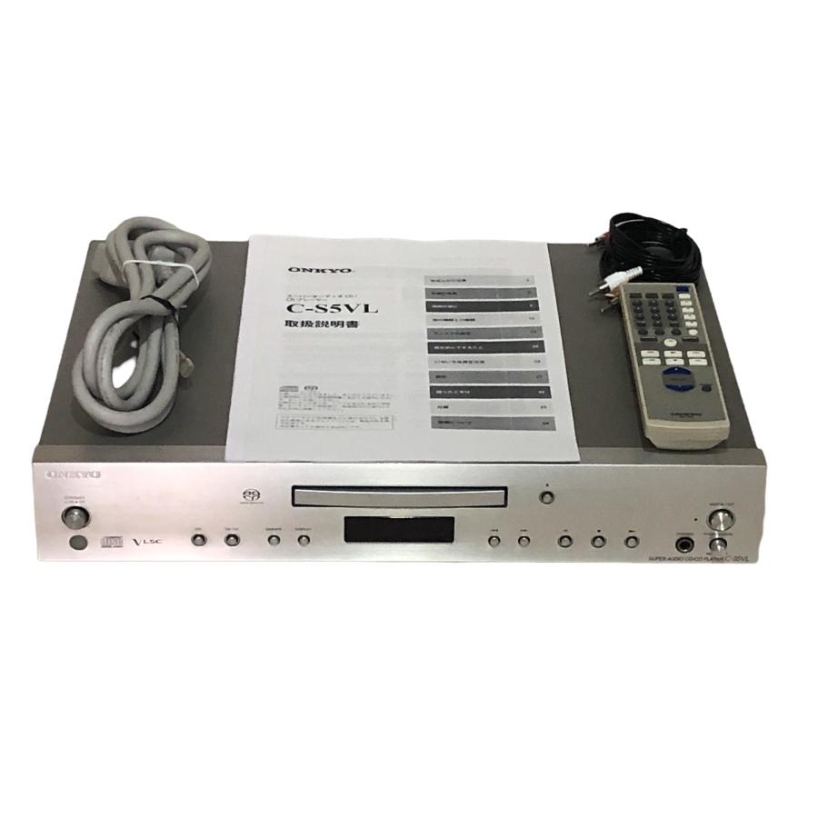 ONKYO スーパーオーディオCD/CDプレーヤー C-S5VL シルバー ONKYO スーパーオーディオCD/CDプレーヤー C-S5VL シルバー
