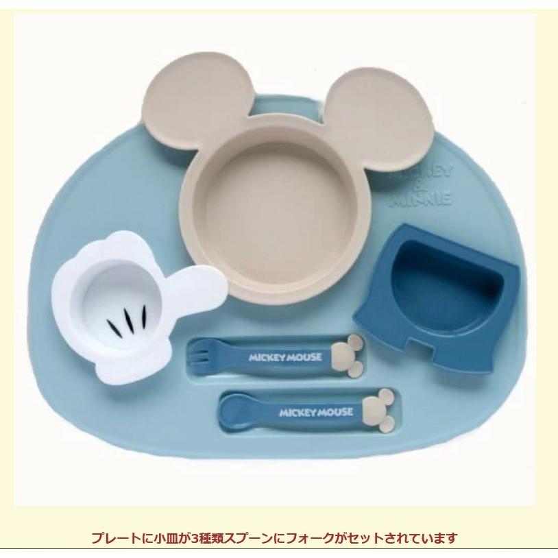 ディズニー ベビー食器セット ランチセット 出産祝い お食事エプロン ベビーギフトセット 離乳食 電子レンジ使用可  ポリプロピレン｜hydiya｜05