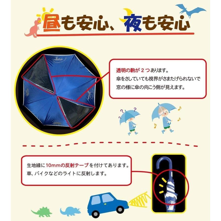 超安い 子ども用ファッション小物 かっこいい 男児に人気 身長140ｃｍ位までのお子様に最適 反射テープ付 軽くて丈夫なグラスファイバー骨 恐竜柄 安全 Poe窓付 ５５ Esportecomciencia Com Br