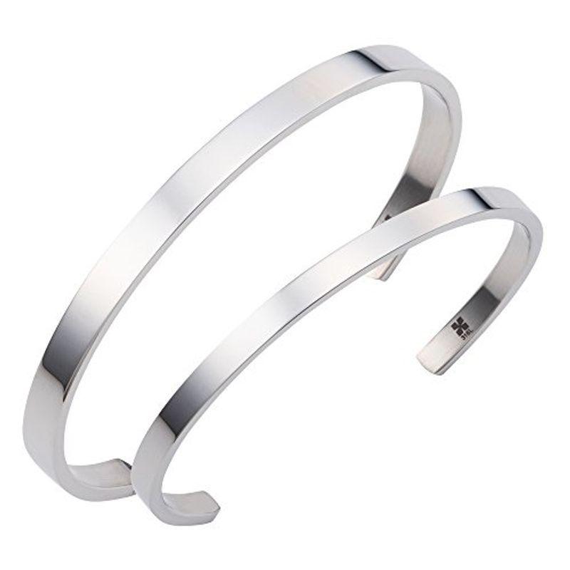 ホワイトクローバー Web限定 ペアバングル カップル 人気 サージカルステンレス ブランド ペアブレスレット シンプル 平打ち シ Hydrangea Field 通販 Yahoo ショッピング