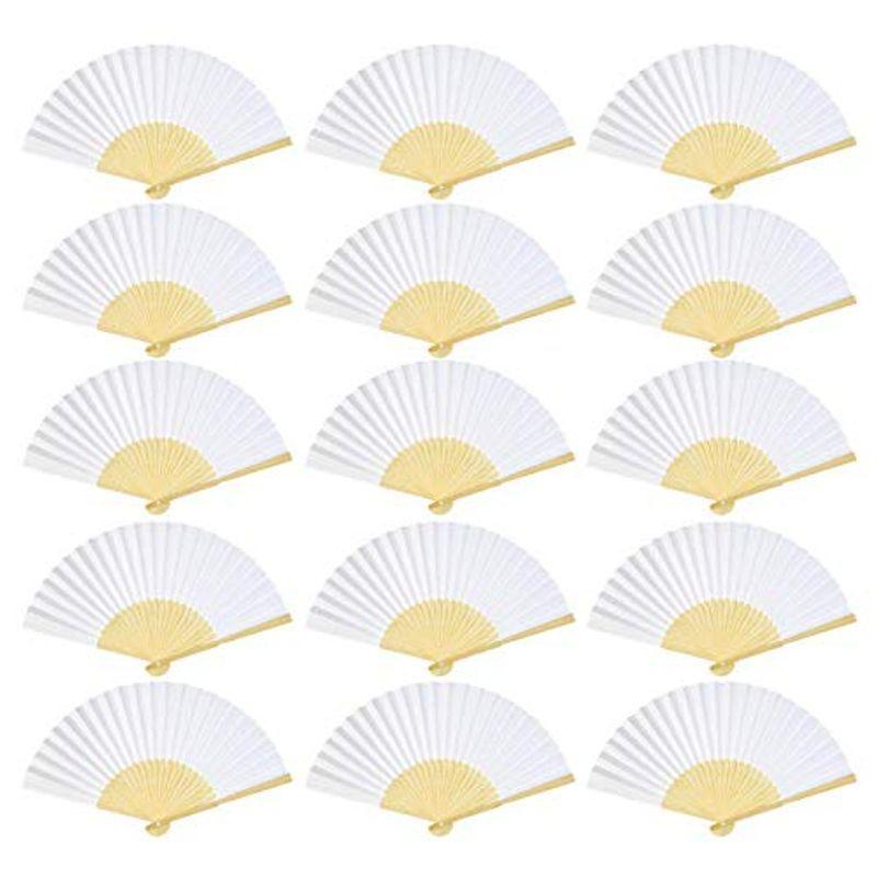 Sale 70 Off 30本入り 扇子 Cnomg 絵画 ファン 無地 Diy 折りたたみ式 ホワイト Materialworldblog Com