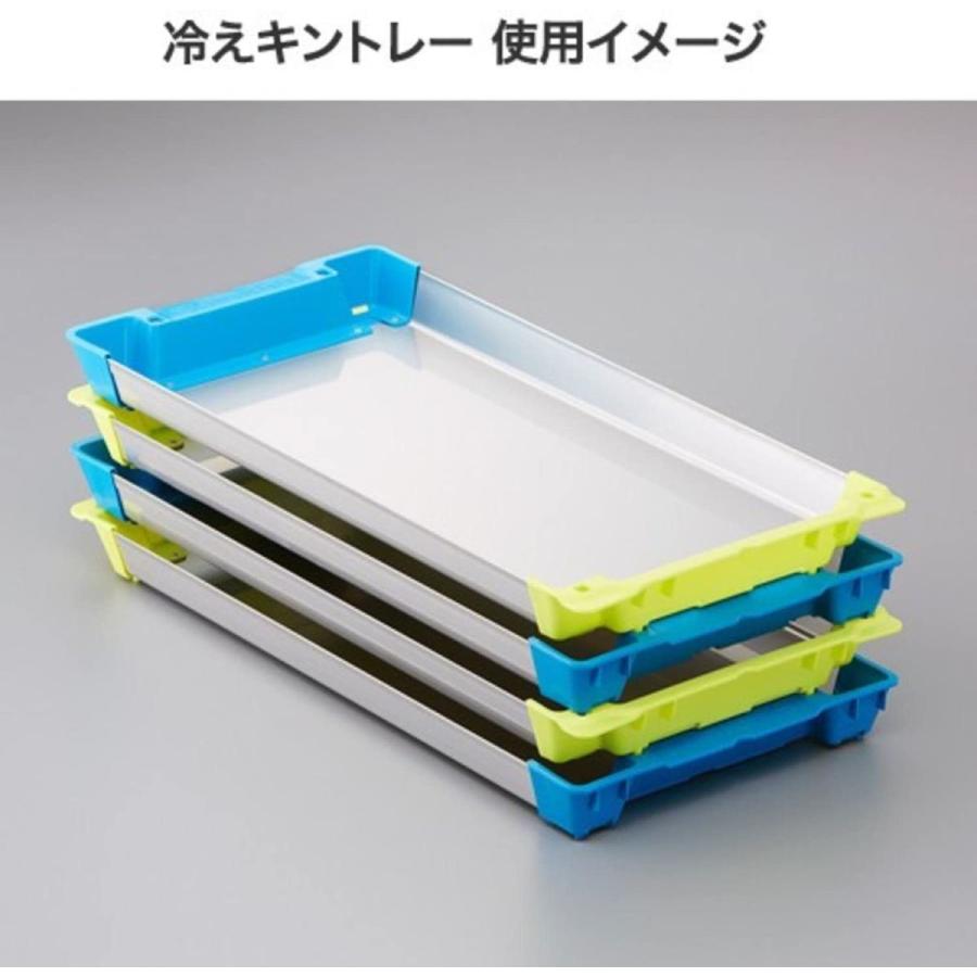 シマノ(SHIMANO) イカ 冷えキントレー 3枚セット イエローブルー L AC-C82R エギング クーラーボックス イエローブルー SHIMANO イカ 冷えキントレー 3枚セット AC C82R エギング クーラーボックス サイズ スペーザ