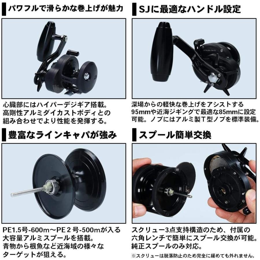 ダイワ(DAIWA) ベイトリール 19 キャタリナ 15H-SJ (2019モデル) 15H SJ DAIWA ベイトリール キャタリナ 2019モデル