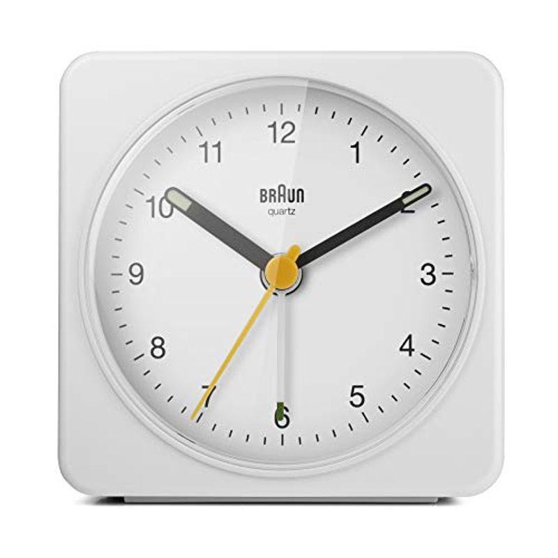 並行輸入品BRAUN ブラウン アラーム クロック 時計 置き時計 目覚まし時計 トラベル 旅行 携帯 小型 アナログ BC03W