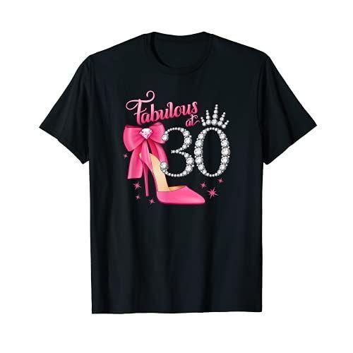 30歳の誕生日 30人の女性が素晴らしい レディース Tシャツ