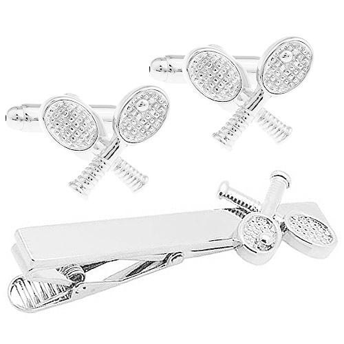 新品 送料無料 テニス カフス タイピンセット カフスボタン ネクタイピン N セール格安 Www Superavila Com