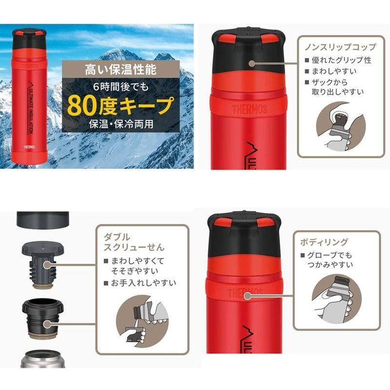 お得 Thermos サーモス 山専用ステンレスボトル900ml Ffx 901 マットレッド Mtrd 水筒