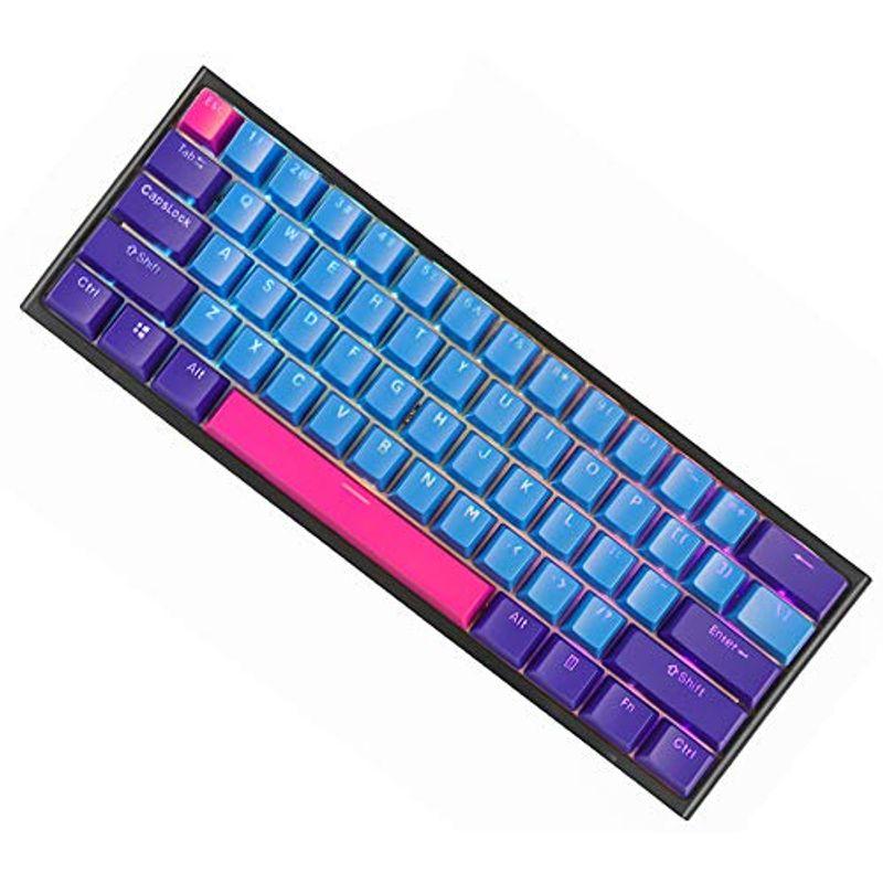 BOYI 61ミニキーボード Boyi 60%メカニカルゲームキーボード PBTキーキャップ Typp-Cケーブル 有線チェリーMXスイッチ 61ミニキーボード Boyi 60%メカニカルゲームキーボード PBTキーキャップ Typp Cケーブル 有線チェリーMXスイッチ