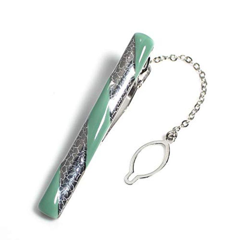伊万里焼 陶芸 タイピン ネクタイ タイ止め プラチナ 青磁 陶芸 タイピン ネクタイ タイ止め プラチナ 青磁 　