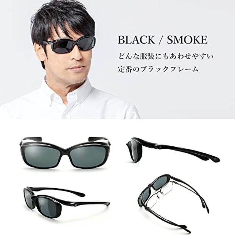 A-FIT 偏光サングラス メガネの上から サングラス メンズ オーバーグラス AF-OS11-C1 FIT 偏光サングラス メガネの上から サングラス メンズ オーバーグラス AF OS11 C1