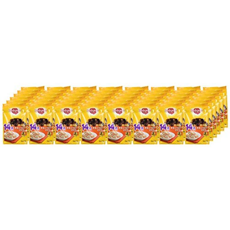 ペディグリー ドッグフード パウチ 14歳から用 チキン&緑黄色野菜 ささみ入り 高齢犬用 (70g×3袋入)×48個 (ケース販売) ドッグフード パウチ 14歳から用 チキン&緑黄色野菜 ささみ入り 高齢犬用 70g×3袋入 ×48個 ケース販売