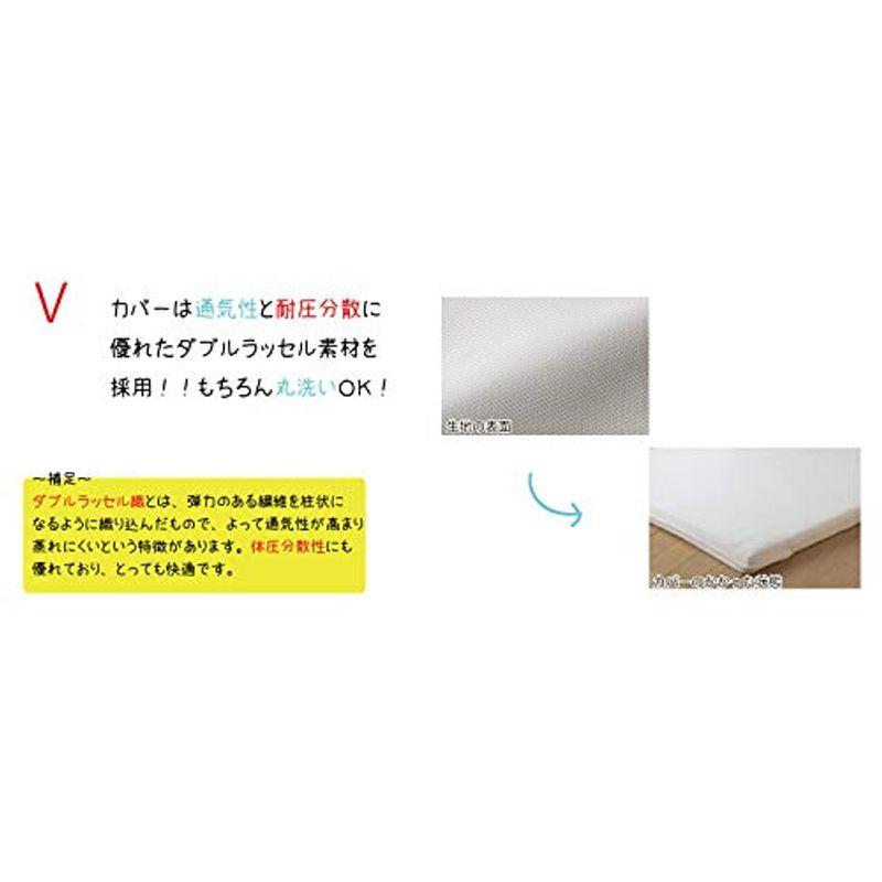 竹元産興 敷き布団 洗える 3次元高反発マット エアシャワー 70×120cm 敷き布団 洗える 3次元高反発マット エアシャワー 70×120cm