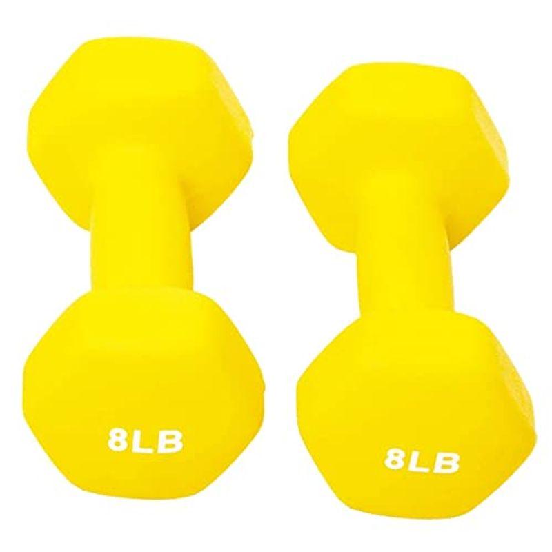 日本正規輸入品バランスフロム(BalanceFrom) ダンベルセット カラーネオプレンコーティング マルチカラー スタンド付 D5812 BalanceFrom ダンベルセット カラーネオプレンコーティング マルチカラー スタンド付 D5812