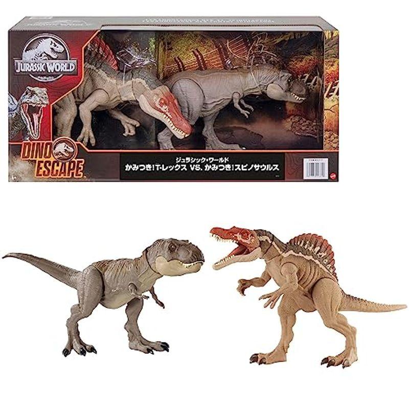 マテル ジュラシックワールド(JURASSIC WORLD) かみつき T-レックス VS 