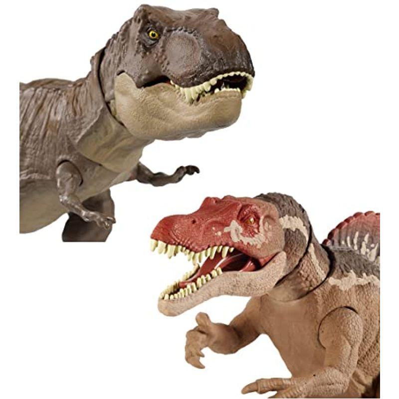 マテル ジュラシックワールド(JURASSIC WORLD) かみつき T-レックス VS 