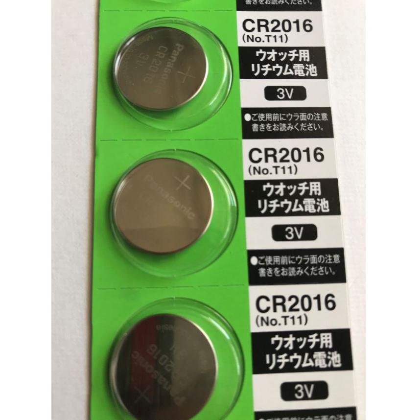 Panasonic　ボタン電池１シート（5個パック）　CR2016(NoT11)　３V｜hyk-toolshop｜02