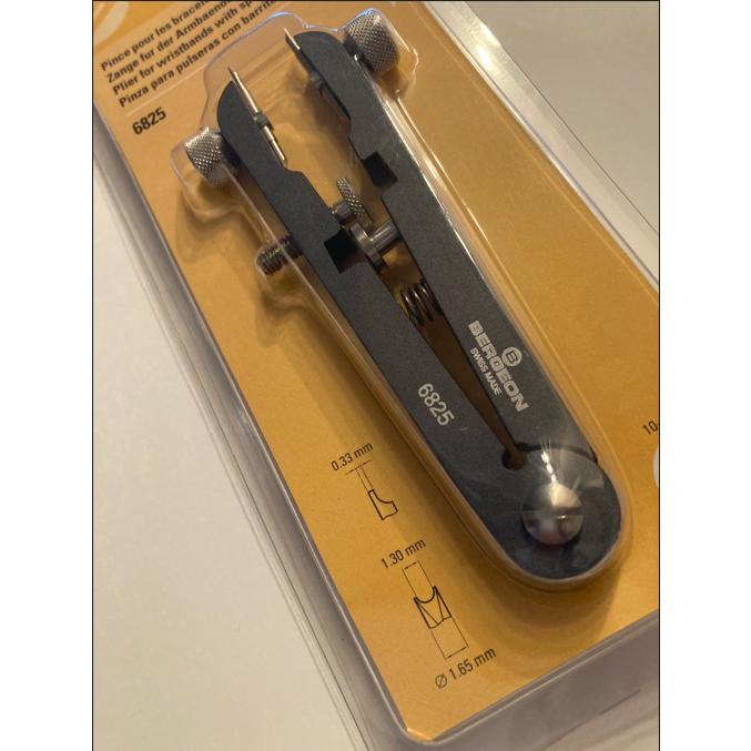BERGEON（ベルジョン） 時計 ベルト交換工具 両つかみ式バネ棒外し
