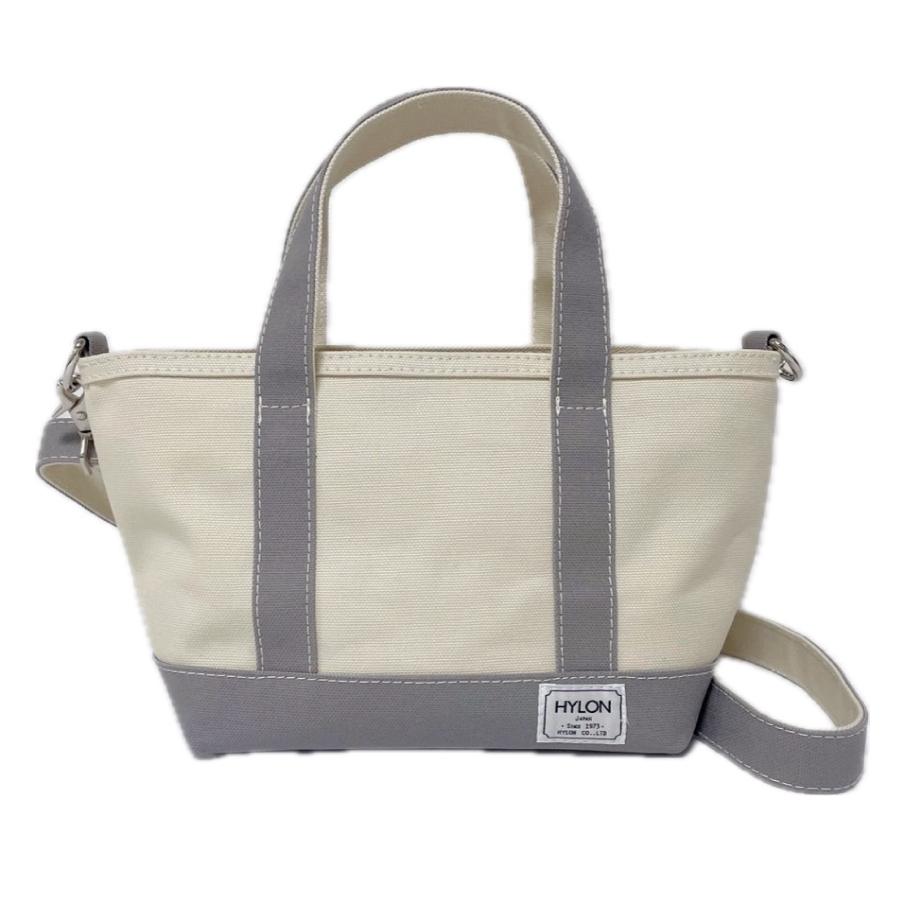 2way ショルダー付き キャンバス トートバッグ Sサイズ /日本製 HYLON  