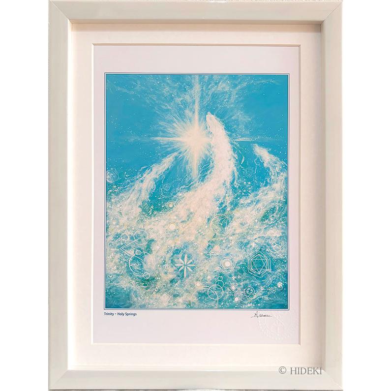 龍の絵 Trinity-Holy Springs s 絵画 龍神 風水画 玄関 インテリア
