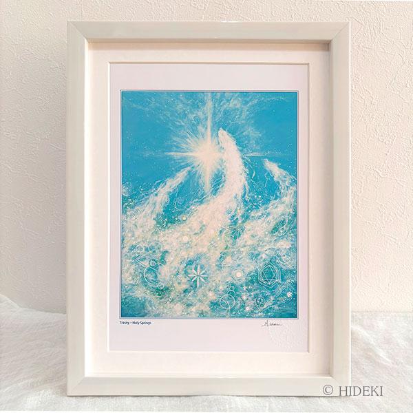 龍の絵 Trinity-Holy Springs s 絵画 龍神 風水画 玄関 インテリア
