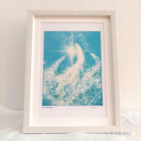 龍の絵 Trinity-Holy Springs s 絵画 龍神 風水画 玄関 インテリア
