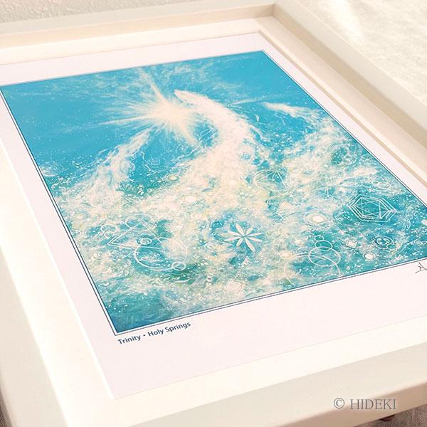 龍の絵 Trinity-Holy Springs s 絵画 龍神 風水画 玄関 インテリア