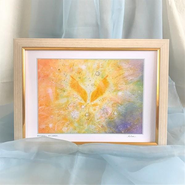 安い購入 絵画 風水 玄関 インテリア おしゃれ プレゼント 開運 天使 壁掛け 額付 Love あなたはわたし わたしはあなた S 想像を超えての Turningheadskennel Com