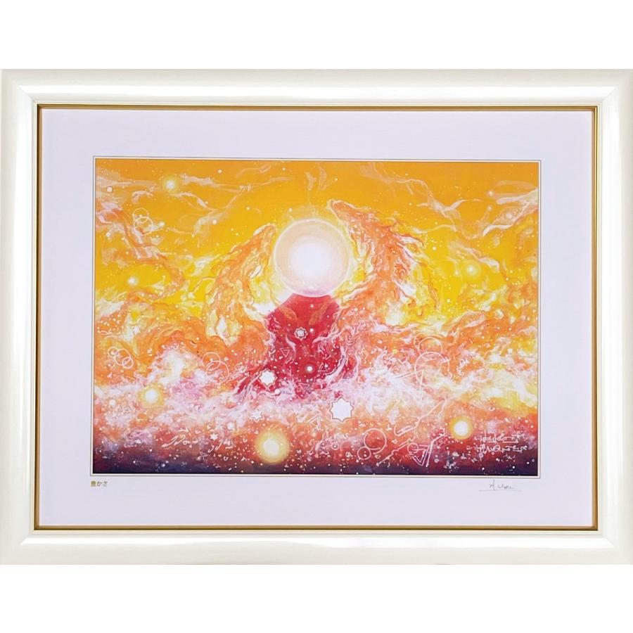 龍神 絵画 ヒーリングアート 豊さ M 風水画 玄関 インテリア おしゃれ