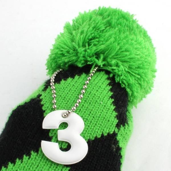 DAIYA（ゴルフ用品、日用品） 送料無料 ニット製ヘッドカバー 3