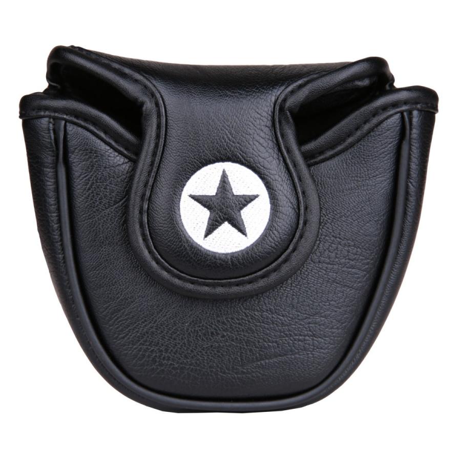 ゴルフヘッドカバー パターカバー マレット用 オデッセイ2ボール