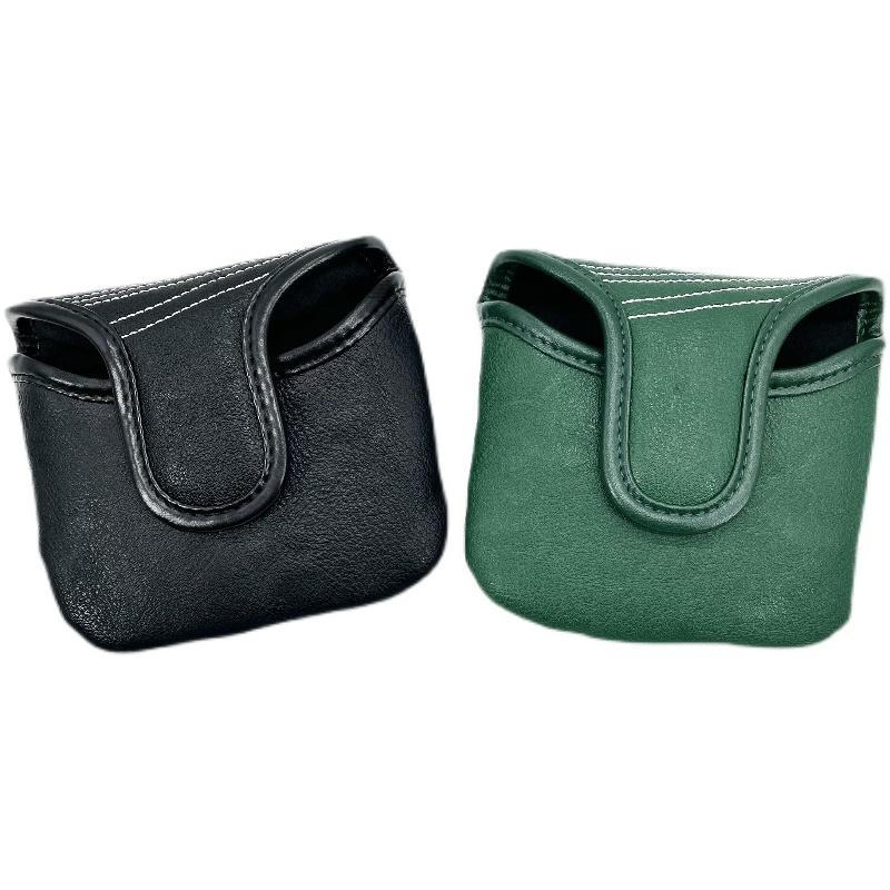 ゴルフヘッドカバー パターカバー マグネット付け マレット用 オデッセイ２ボール・テーラーメイド スパイダー spider 黒 赤 緑 白 紺 ブラウン 送料無料 |  | 07