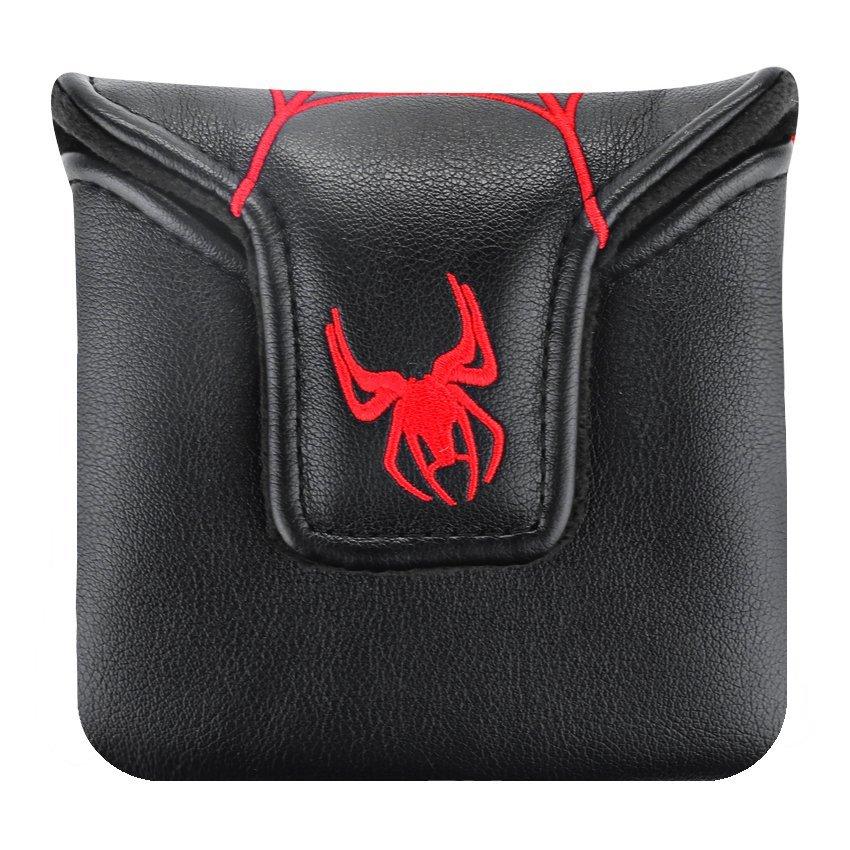 パターカバー ゴルフヘッドカバー マレット用 オデッセイ2ボール