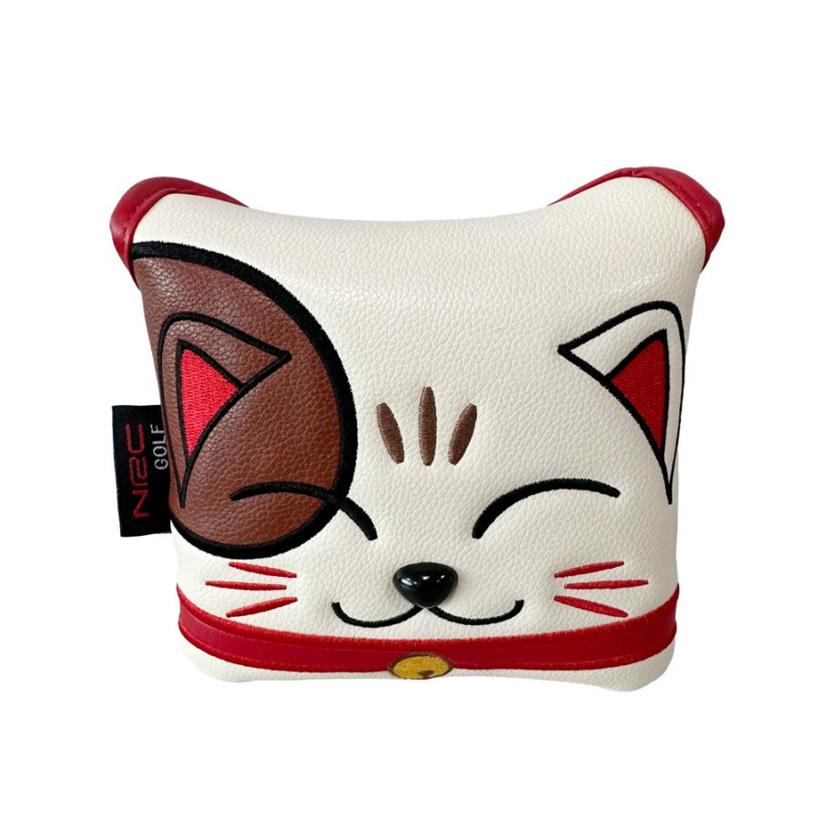 オデッセイ2ボールワークスパター。34インチ。ヘッドカバー付属。美品 パターカバー ゴルフヘッドカバー マレット用 オデッセイ2ボール