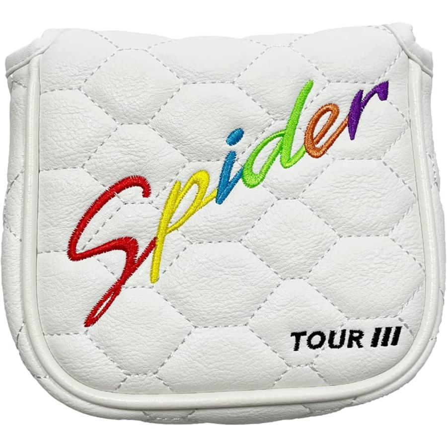 パターカバー ゴルフヘッドカバー マレット用 スパイダーパター